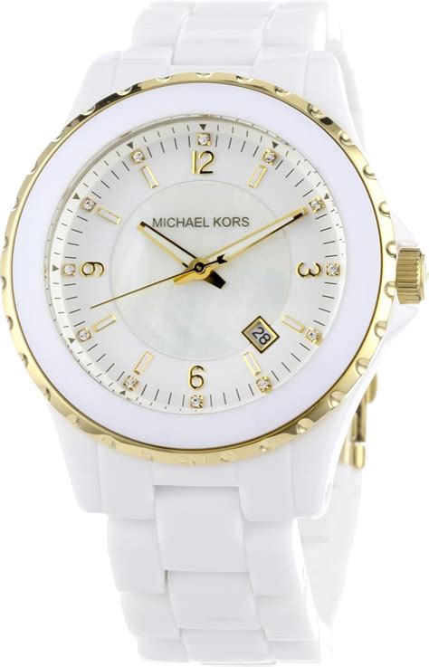 reloj michael kors acces|Michael Kors reloj mujer blanco.